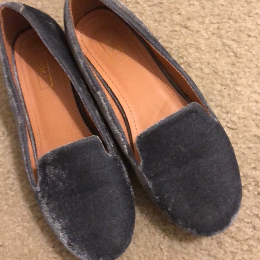 Suede loafers!